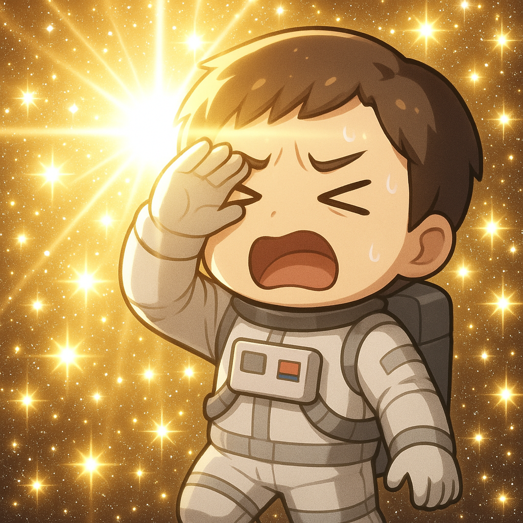 星の光がまぶしい男
