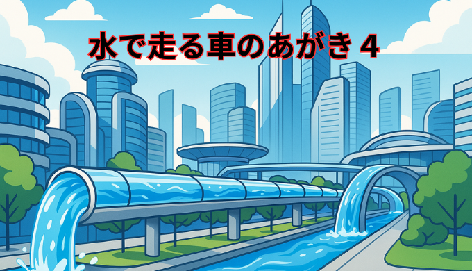 水で走る車