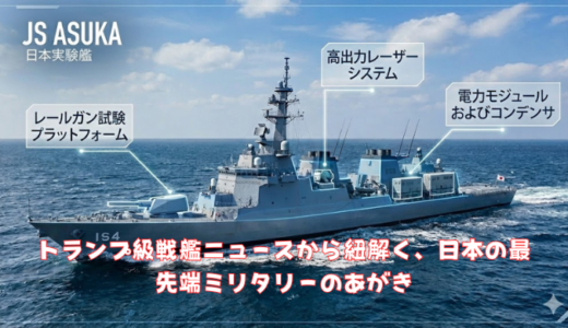 トランプ級戦艦ニュースから紐解く、日本の最先端ミリタリーのあがき