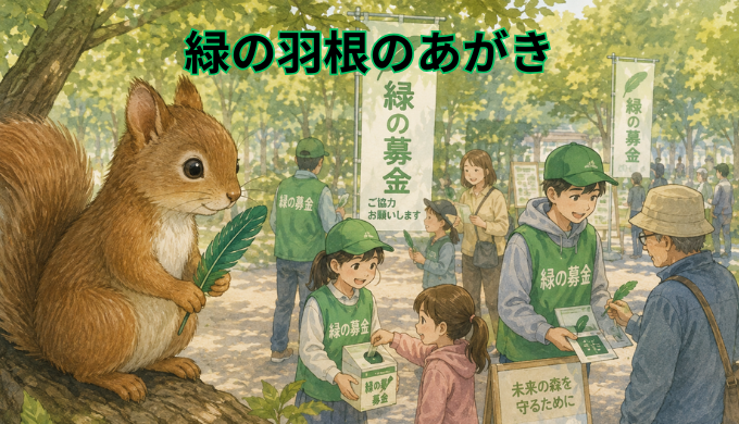 緑の羽根