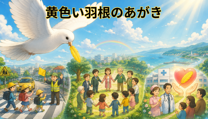 黄色い羽根