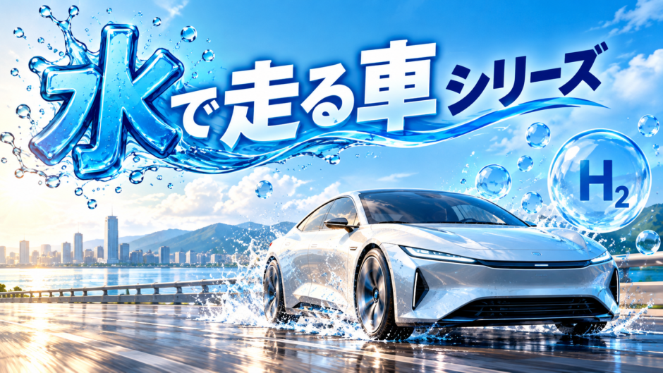 水で走る車